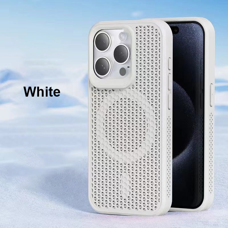 📱50% Rabatt🔥Wabenmatrix-Kühlung Magnetische Handyhülle für iPhone