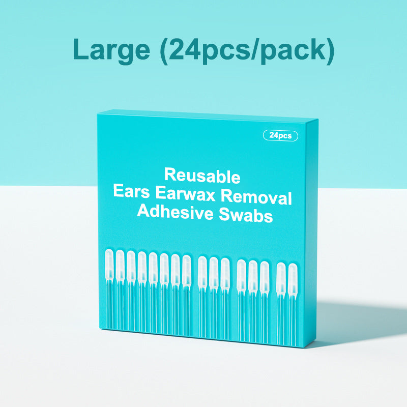 ⏰Letzter Tag Verkauf 50% Rabatt🔥Wiederverwendbare Klebetupfer zur Entfernung von Ohrenschmalz👂