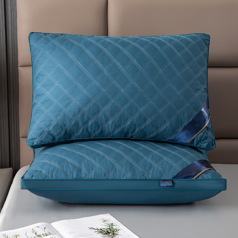 đ€ 2er-Set NackenstĂŒtzkissen im Hotelstil â Waschbar & komfortabel fĂŒr erholsamen Schlaf