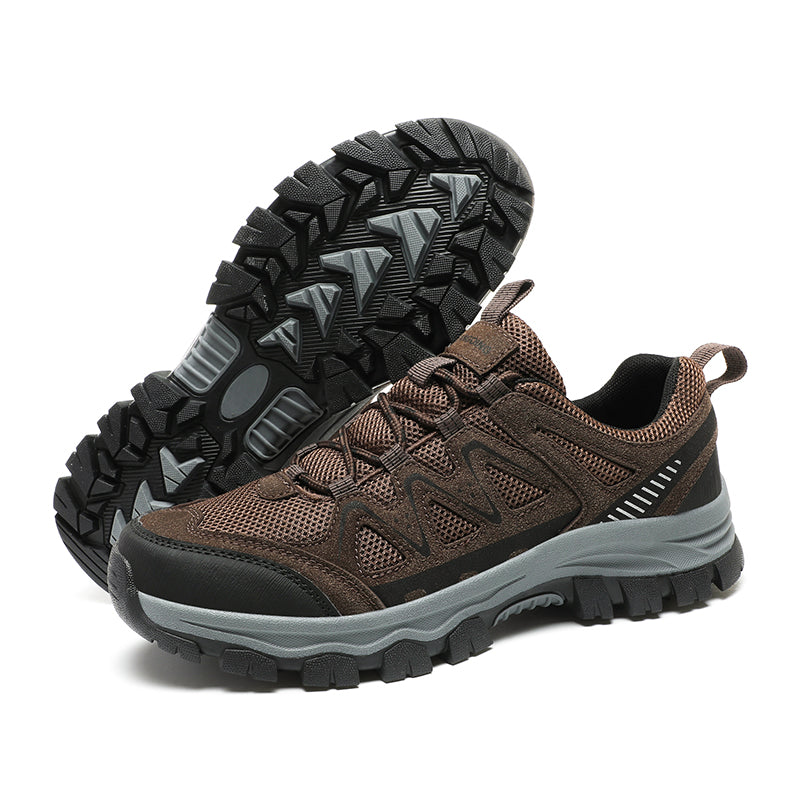 🥾 60% RABATT! ⛰️ Herren Leichte Wanderschuhe – Atmungsaktives Mesh, Rutschfeste Sohle & Gepolsterte Einlage 🌲