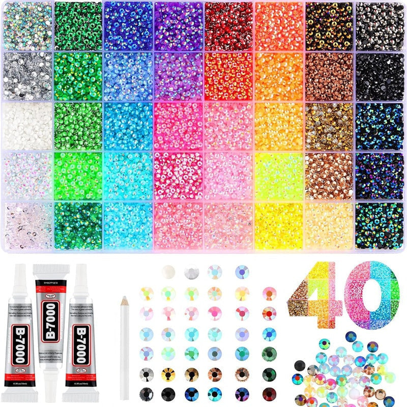 đš 50 % Rabatt! đDIY Strassstein-Set â Dekorative Schmucksteine fĂŒr Karten, Kleidung & Bastelarbeiten