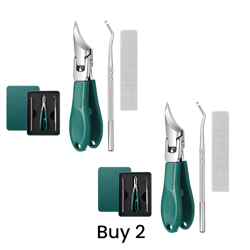 💥 50 % Rabatt ! Professionelles Nagelknipser-Set – Kein Splittern, volle Präzision! ✂️ Für dicke Nägel, rutschfester Griff, beugt eingewachsenen Nägeln vor ✨ Limitiertes Angebot ⏳