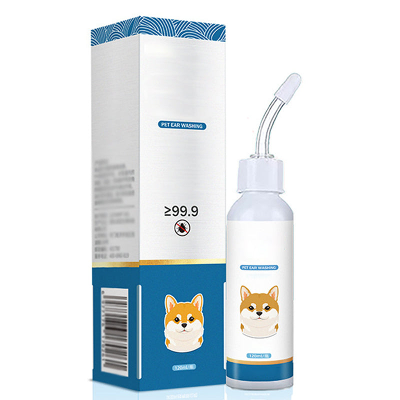 ❄️Sommerfrische 50 % Rabatt!🐶Sanfte Ohrreinigungslösung für Hunde & Katzen mit weicher Silikonspitze