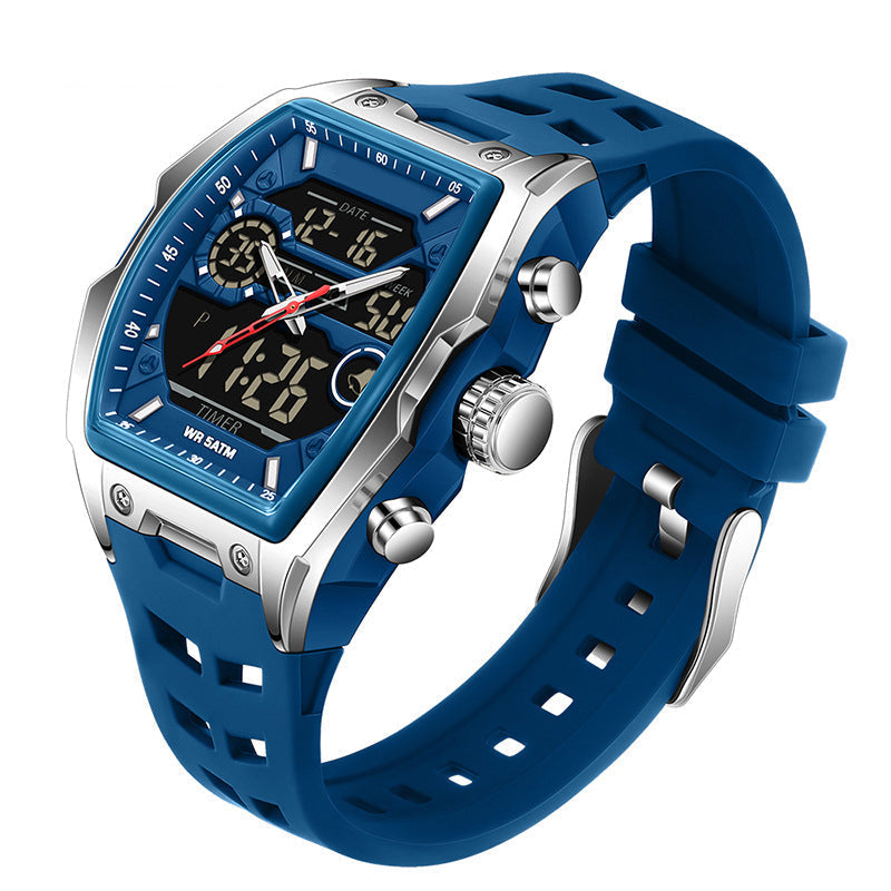 ⏳Zeitlich begrenztes Sonderangebot⏰Herren Dual-Display Sportuhr mit Leuchtzifferblatt 🏃