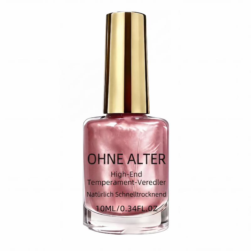 💅 50 % Rabatt ! Schnelltrocknender Metallic-Nagellack – Salon-Look ganz ohne Lampe! ✨ Trocknet an der Luft, splittert nicht ab, strahlender Spiegeleffekt 🌹
