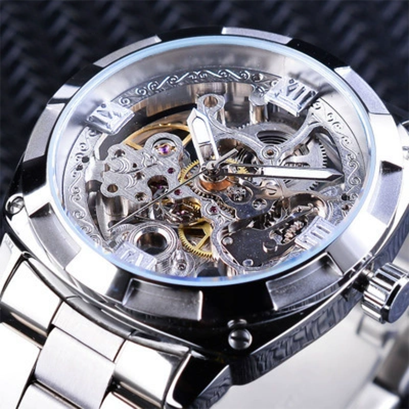 ⌚ 50% RABATT! 🦴 Skelett-Automatikuhr für Herren – Mechanisches Werk, offenes Zifferblatt & edles Design – Perfekte Kombination aus Handwerkskunst & Stil ✨