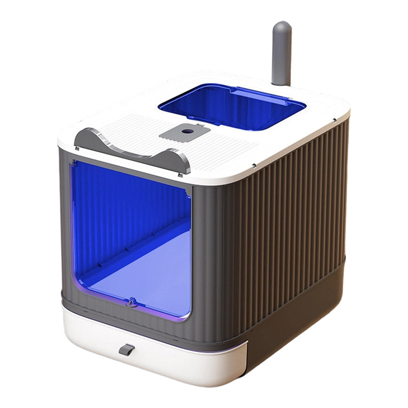 🔥 50 % Rabatt! Geschlossene Katzentoilette mit Geruchskontrolle – weniger Schmutz und Schluss mit verstreuter Streu! 🐾 Geschlossenes Design mit Einstieg von oben für einfache Reinigung 🧹 Zeitlich begrenztes Angebot ⏰