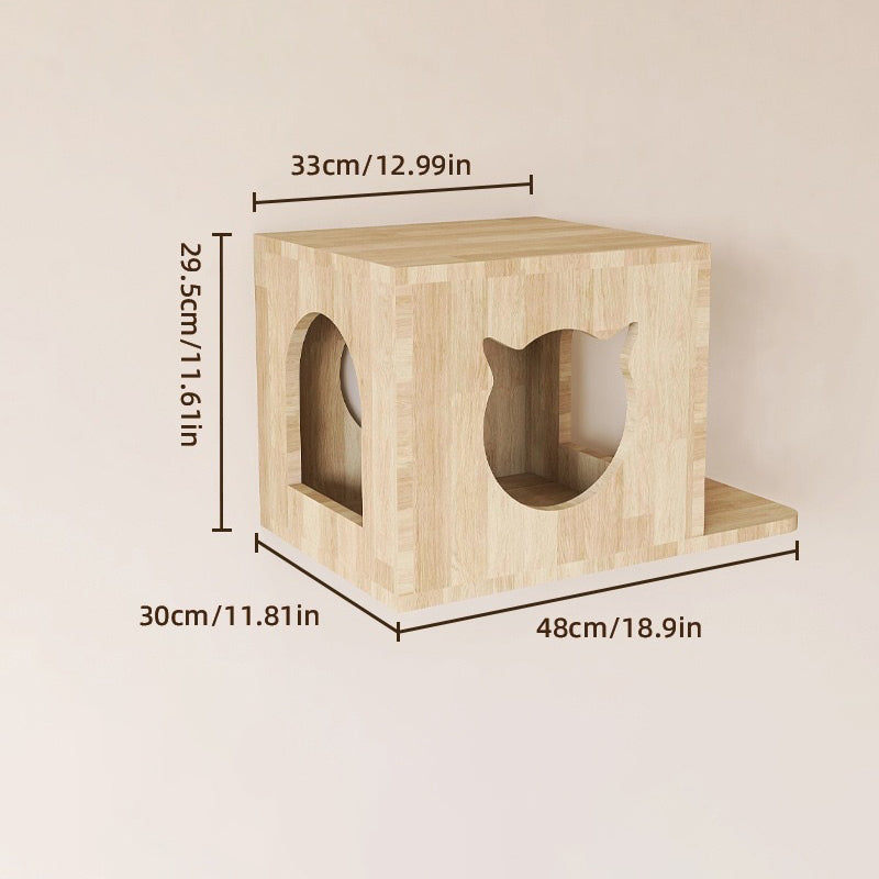 🐱 50 % Rabatt ! Katzen-Kletterseil aus Massivholz – Platzsparend, voller Kletterspaß! 🐾 Wand- oder Fenstermontage, reine Naturmaterialien, extrem robust 🐈