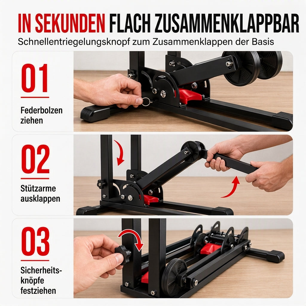 🚴 50 % Rabatt ! Vertikaler Fahrradständer & Halterung – Schluss mit Chaos im Flur! 🛠️ Robuste Doppelstange, stabil & wackelfrei für Rennräder & MTBs ⚡ Limitiertes Angebot ⏳