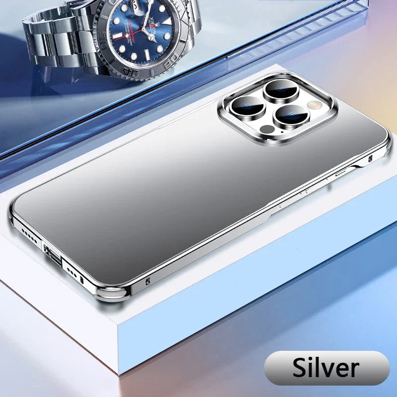 Suitable für iPhone 14/15 Serie Metall Anti Drop Telefon Fall【Kaufen Sie 2 und erhalten Sie kostenlosen Versand】