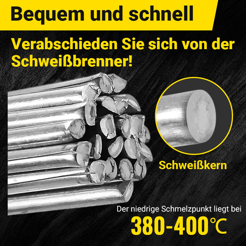 📢📢50 % Rabatt!! ⏰Niedertemperatur-Universalschweißdraht – Kein Schweißpulver, bombenfester Halt! 🛠️ Schmilzt leicht, für fast alle Metalle, kinderleichte Reparatur