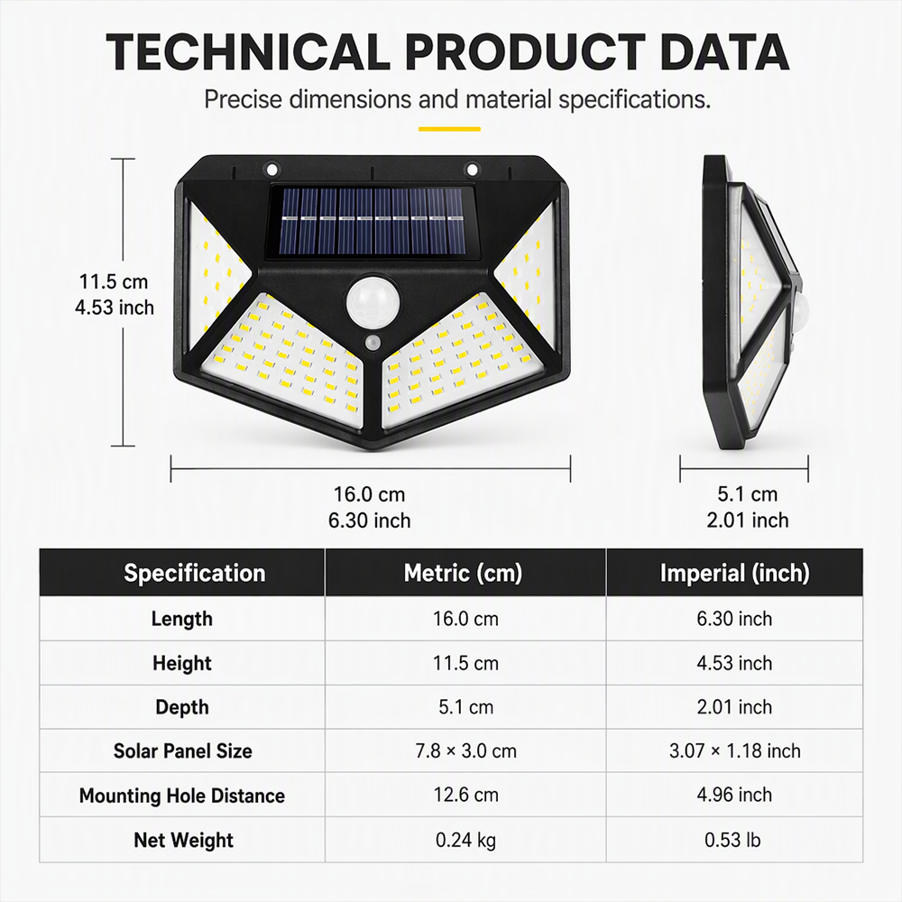 🔆 Kaufe 1, erhalte 1 GRATIS! Solar-Wandleuchte Außen Wasserdicht – Automatisch hell, zuverlässig sicher! 🏡 140 LEDs, kabellose Wandmontage, regenfest 🛡️