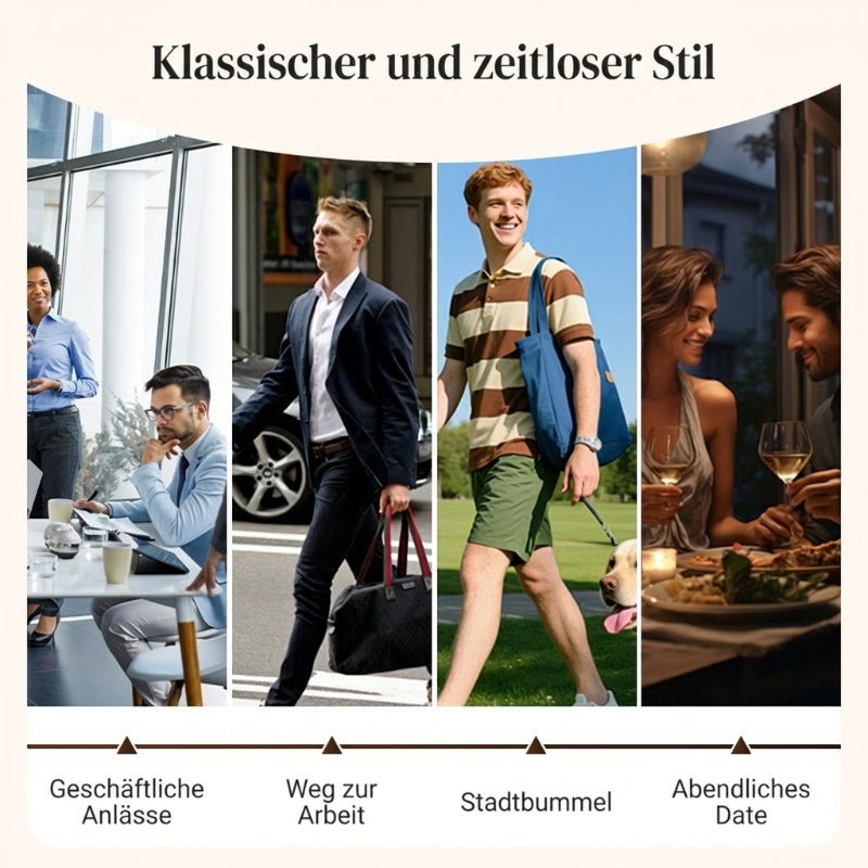 🔥Atmungsaktives Kalbsleder🔥Klassische, bequeme Lederschuhe für Herren