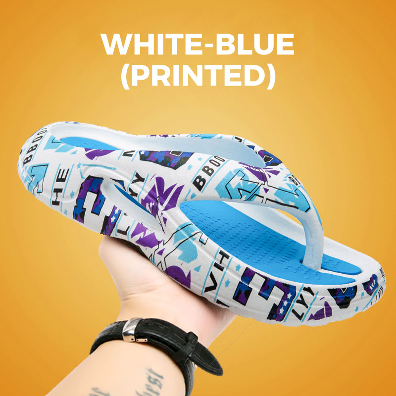 Rutschfeste Outdoor-Flip-Flops mit dicker Sohle für den Strand
