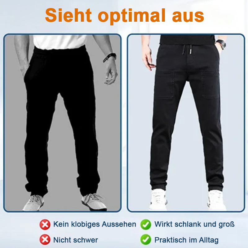 🔥Letzter Tag 60% Rabatt!🏆MultiPants – Hochelastische, strapazierfähige Cargohose mit vielen Taschen