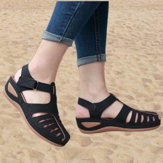 🔥Aktion - 50 % Rabatt🎉-Leichte orthopädische Ledersandalen von höchster Qualität