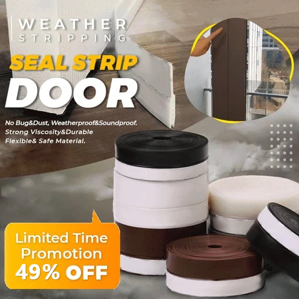 📢📢50% RABATT !!⏰Türdichtung 5m – Selbstklebend, flexibel & universal ✨