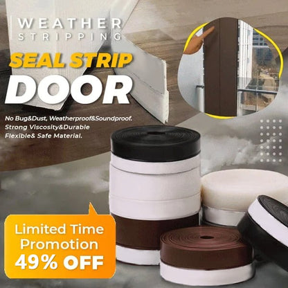 📢📢50% RABATT !!⏰Türdichtung 5m – Selbstklebend, flexibel & universal ✨