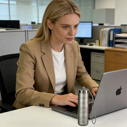 💎 -50% AUF DIE METALL-PILLENDOS! 💎 Auslaufsicher, 7-Tage & Lasergravur für unterwegs 🧳