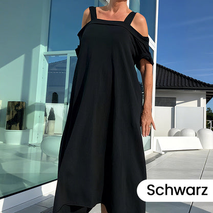 💞Lässiges Maxikleid mit offenen Schultern für Damen