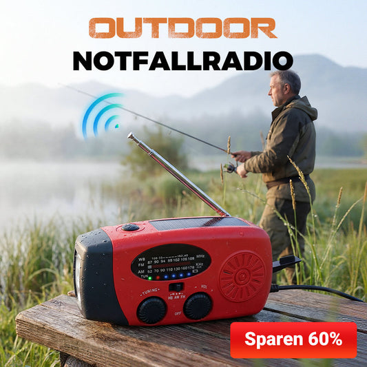 📻⚡【58% Rabatt】Solar-Kurbel Notfallradio – Mit Powerbank, Wetteralarm, USB & 7 Tage Akku. Wasserdicht & robust für Outdoor/Krise. 🌞🔋 Jetzt unschlagbares Angebot sichern!
