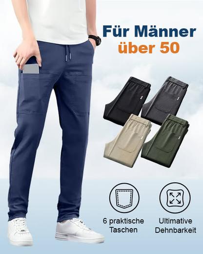 🔥Letzter Tag 60% Rabatt!🏆MultiPants – Hochelastische, strapazierfähige Cargohose mit vielen Taschen