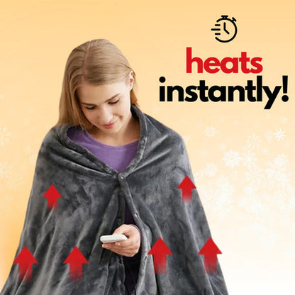 🧣 50 % Rabatt ! Beheizter Deckenpullover – Nie wieder Frieren, pure Gemütlichkeit! 🔥 8 Heizzonen, 3 Temperaturstufen, kuschelweich