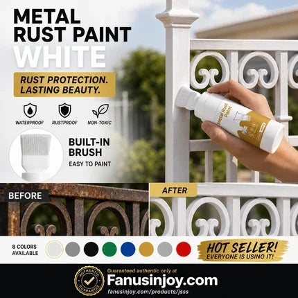🖌️ Wasserbasierte Metallic-Silber-Farbe – Deckend, schnell trocknend & mit integriertem Pinsel – Ideal für kreative Projekte & Deko ✨