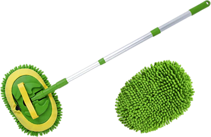 📢📢50 % Rabatt!! ⏰🚗 Robuster Autowaschmopp mit langem Griff | Teleskopierbar & Aluminium