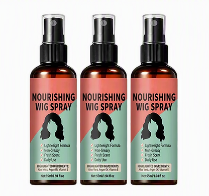 💦 50 % Rabatt ! Leichtes Perücken-Pflegespray – Kein Frizz, perfektes Volumen! 🌿 Zieht schnell ein, beschwert nicht, mit Arganöl ✨