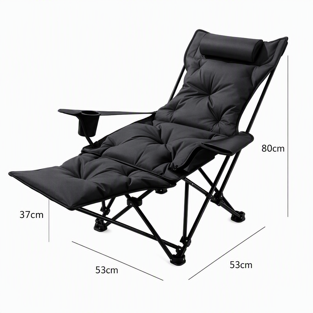 🌿Verstellbare Klappliege mit Beinstütze – Höchster Komfort für Garten & Camping! 🪑 Mehrstufig verstellbare Liegeposition, stabiler Stahlrahmen, sekundenschnell zusammenklappbar 🏕️🌿