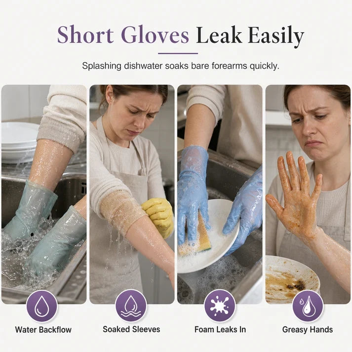🔥 Kaufe 2, erhalte 1 GRATIS!🧪 Einweg-Langhandschuhe | Chemikaliensicherheit | Rundumschutz & Langlebig 🛡️