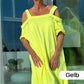 💞Lässiges Maxikleid mit offenen Schultern für Damen