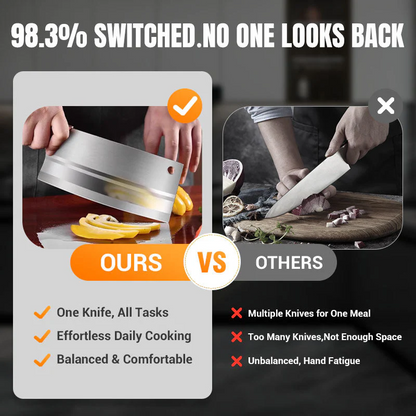 🏆LAST DAY SALE 50% OFF!!🔪🌟Forged Sharp and Durable Kitchen Knife✂️🥩