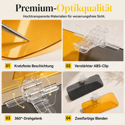⏳Begrenzte Zeit 50% Rabatt💥Auto Blendvisier für Tag & Nacht