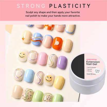 💅 Jetzt 50% sparen! Nagelverlängerung wie vom Profi – Aufbau- & Verlängerungsgel – stark, flexibel & natürlich – einfach modellieren & lange Freude an den Nägeln ✨