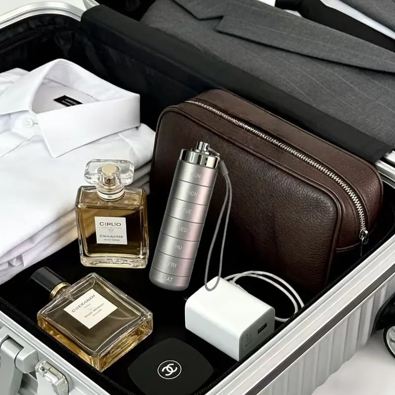 💎 -50% AUF DIE METALL-PILLENDOS! 💎 Auslaufsicher, 7-Tage & Lasergravur für unterwegs 🧳