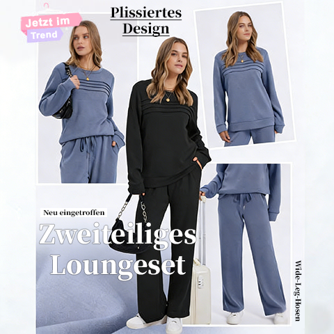👚 50% RABATT! 🧘‍♀️ Loungeset für Damen (Top & Hose) – Superweicher Stoff, Bequemer Relax-Fit & Perfekt für Zuhause ✨