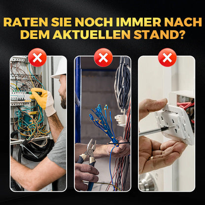 🔍 Berührungsloser Spannungsprüfer – AC 12-1000V, LCD-Anzeige mit Beleuchtung & Akustische/Visuelle Warnung 🛡️