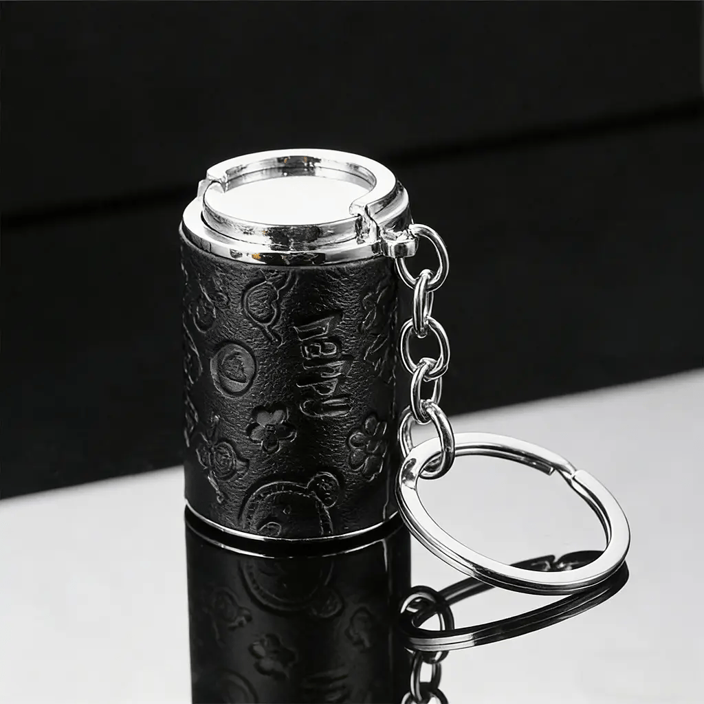 🔑 50% RABATT! ✨ Tragbarer Münzhalter mit Schlüsselring und Staufach, kompakte Aufbewahrung für Münzen und Kleinteile