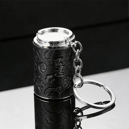 🔑 50% RABATT! ✨ Tragbarer Münzhalter mit Schlüsselring und Staufach, kompakte Aufbewahrung für Münzen und Kleinteile