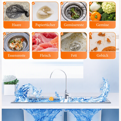 🔥 Kaufe 1, erhalte 1 GRATIS!🧽Abflussreinigungspulver gegen Verstopfungen und Gerüche, 4 × 30 g je Schachtel