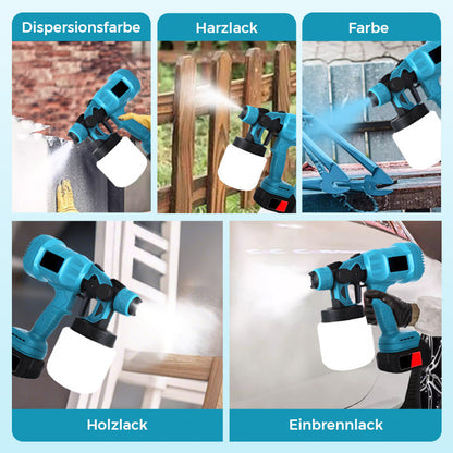🔥🔥 56 % Rabatt + Gratisversand! 💥 🎨 Kabelloses elektrisches Farbspritzgerät – Schnell, sauber und effizient