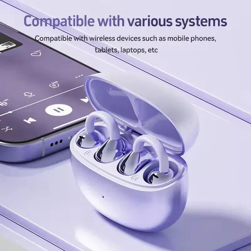 ⏳Begrenzte Zeit 50% Rabatt💥Bluetooth-Kopfhörer mit Ohrclip