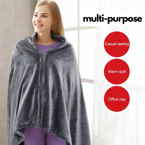 🧣 50 % Rabatt ! Beheizter Deckenpullover – Nie wieder Frieren, pure Gemütlichkeit! 🔥 8 Heizzonen, 3 Temperaturstufen, kuschelweich