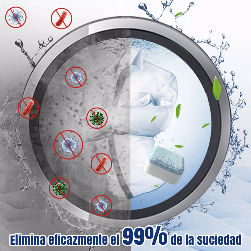 Tabletten für die Pflege und Tiefenreinigung von Waschmaschinen