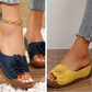 ⏳Begrenzte Zeit 50% Rabatt💥Damen Comfort Flower Slip-On Sandalen