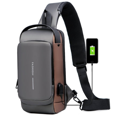 🔥 Heißer Verkauf🔥Sporttragetasche mit USB-Ladefunktion, Diebstahlsichere Umhängetasche