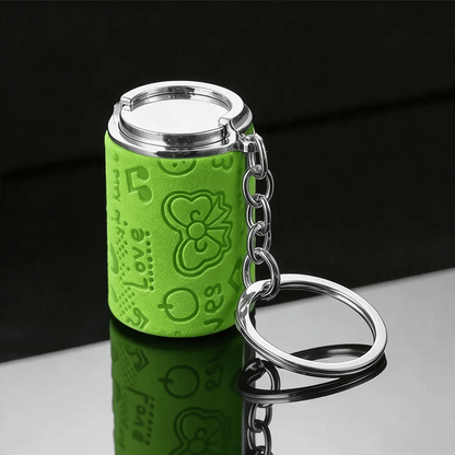🔑 50% RABATT! ✨ Tragbarer Münzhalter mit Schlüsselring und Staufach, kompakte Aufbewahrung für Münzen und Kleinteile