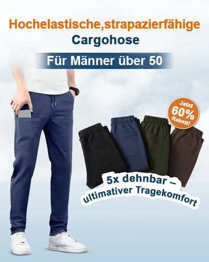 🔥Letzter Tag 60% Rabatt!🏆MultiPants – Hochelastische, strapazierfähige Cargohose mit vielen Taschen